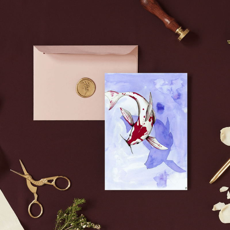 Carpe Koy 044 - carte postale 10-15